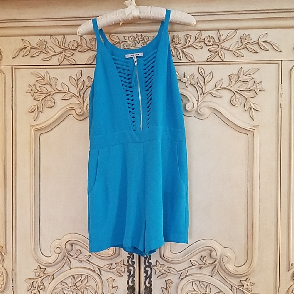 Naked zebra romper size xs